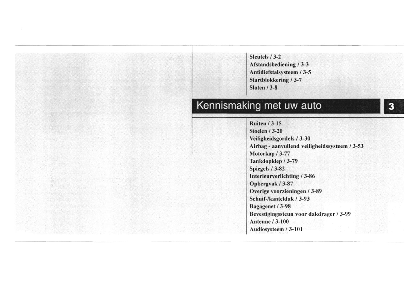2007-2008 Kia Cee'd Bedienungsanleitung | Niederländisch