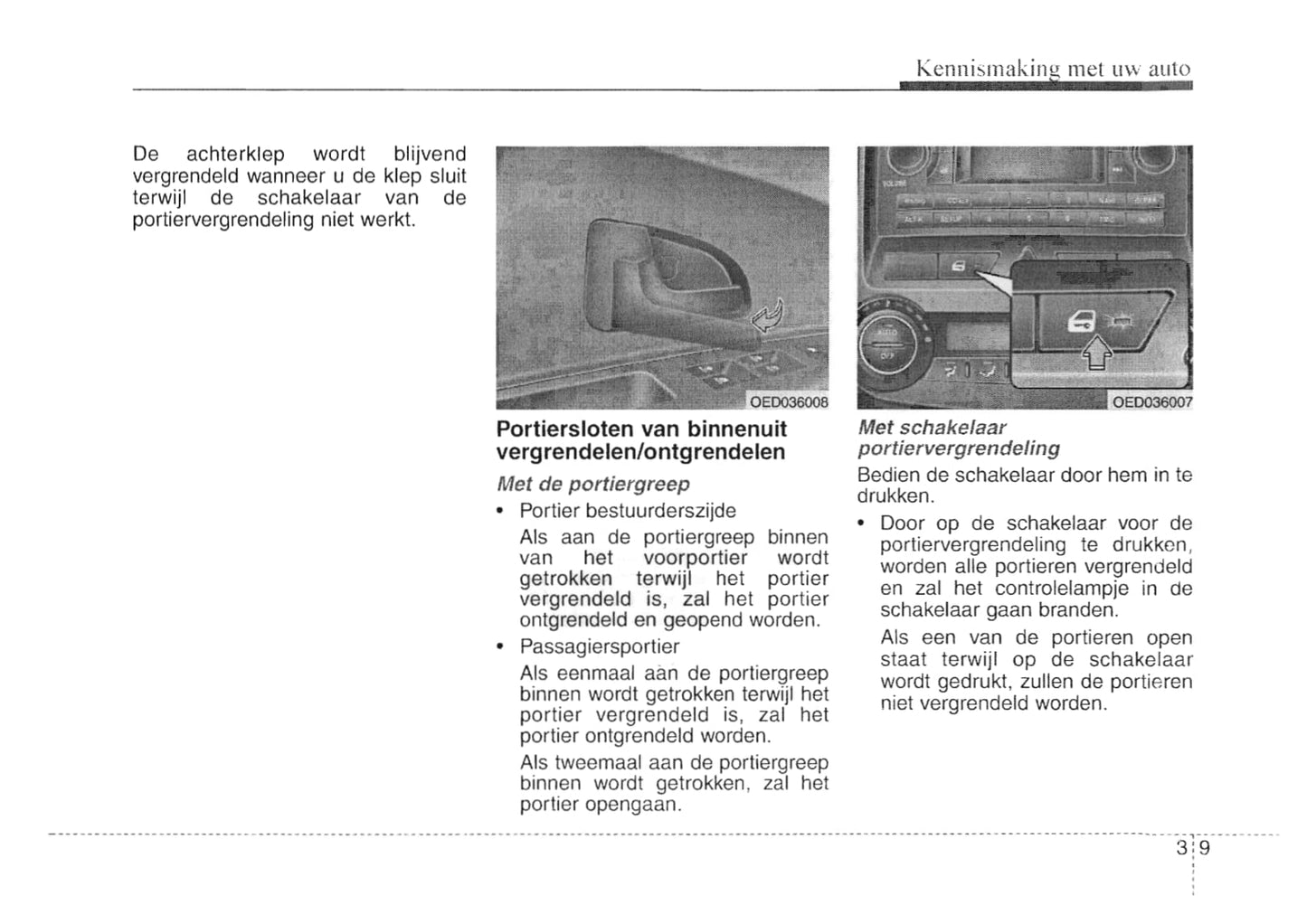 2007-2008 Kia Cee'd Bedienungsanleitung | Niederländisch