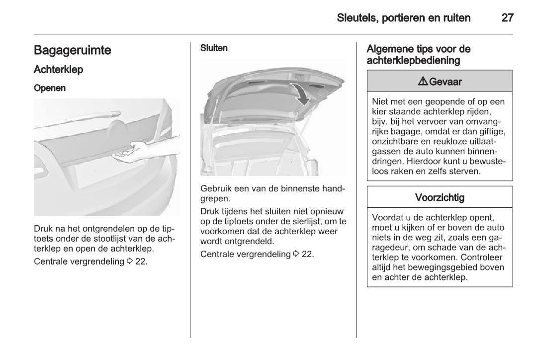 2015 Opel Meriva Bedienungsanleitung | Niederländisch