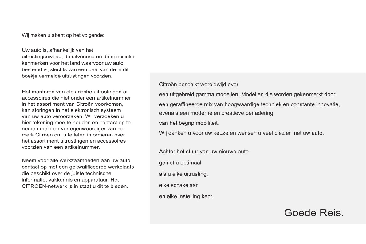2012-2013 Citroën Berlingo Owner's Manual | Dutch