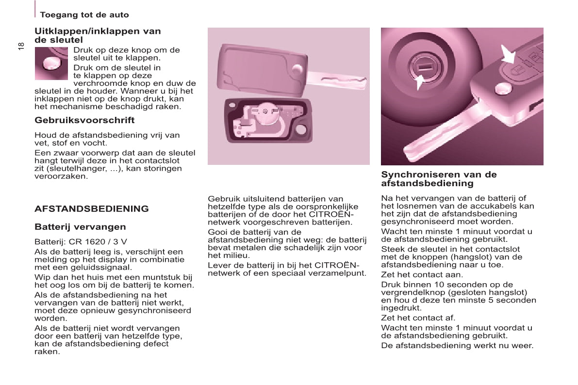 2012-2013 Citroën Berlingo Owner's Manual | Dutch