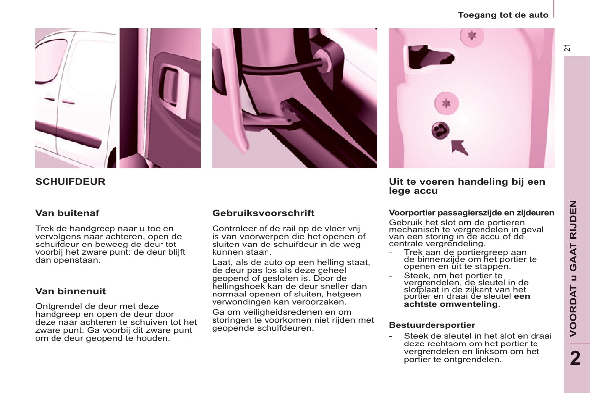 2012-2013 Citroën Berlingo Owner's Manual | Dutch