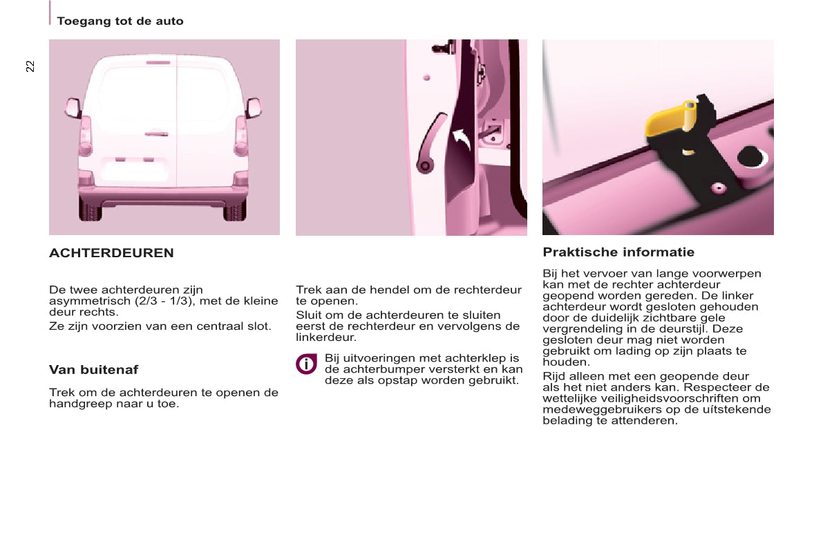 2012-2013 Citroën Berlingo Owner's Manual | Dutch