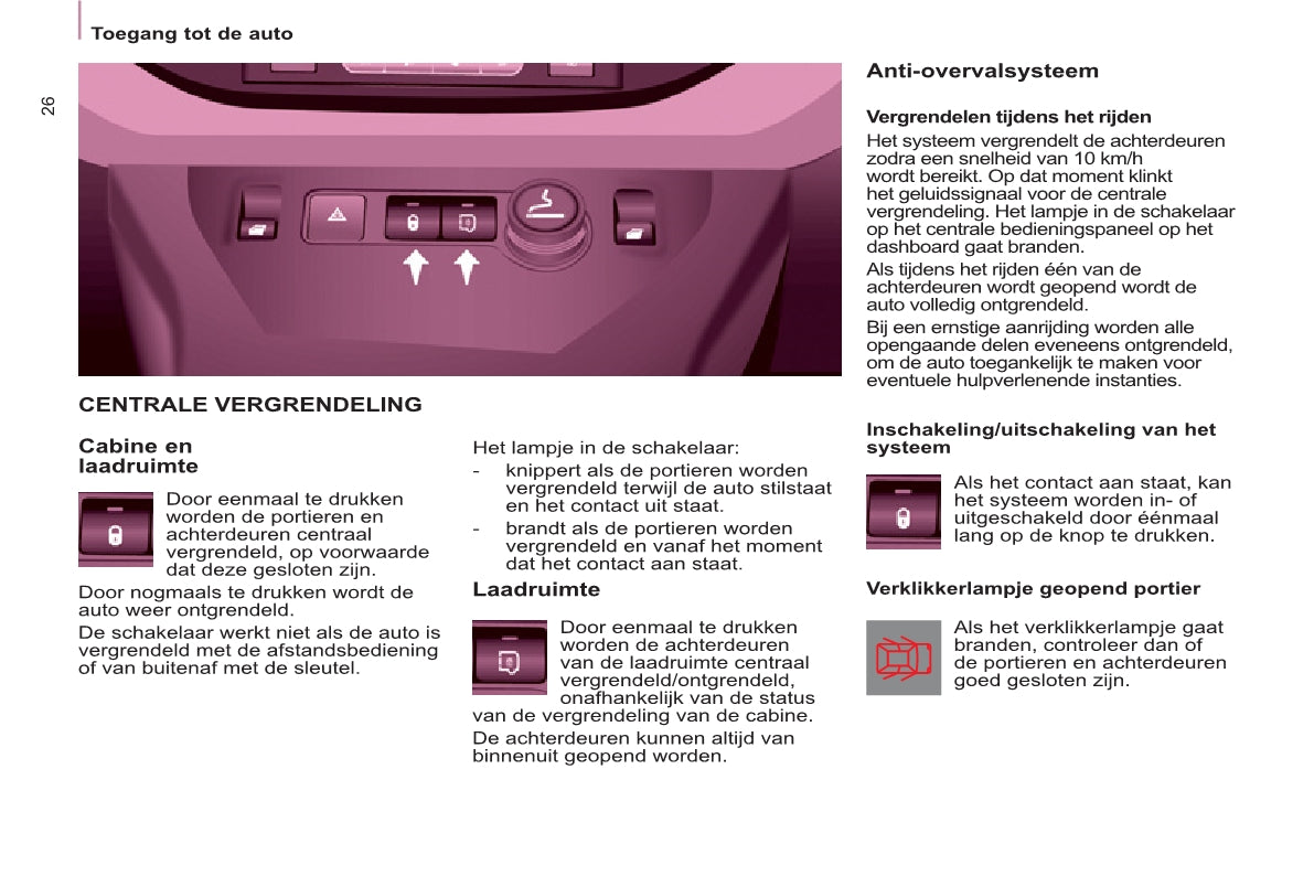 2012-2013 Citroën Berlingo Owner's Manual | Dutch