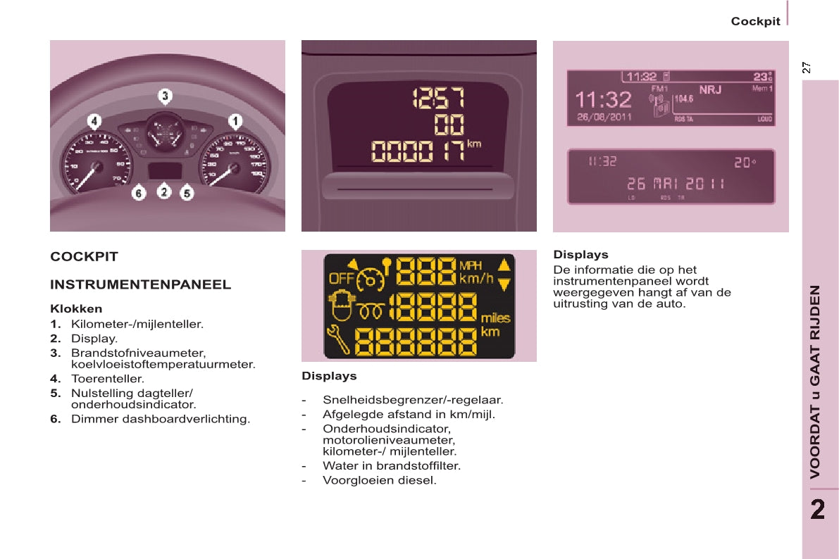 2012-2013 Citroën Berlingo Owner's Manual | Dutch