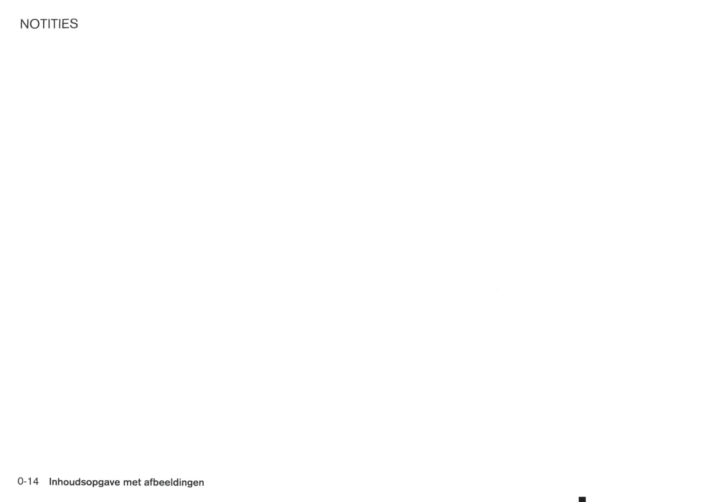 2010-2011 Nissan Micra/Micra 1.2 DIG-S Owner's Manual | Dutch