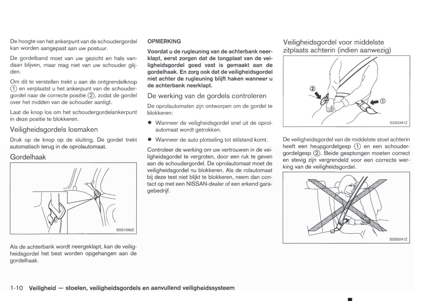 2010-2011 Nissan Micra/Micra 1.2 DIG-S Owner's Manual | Dutch