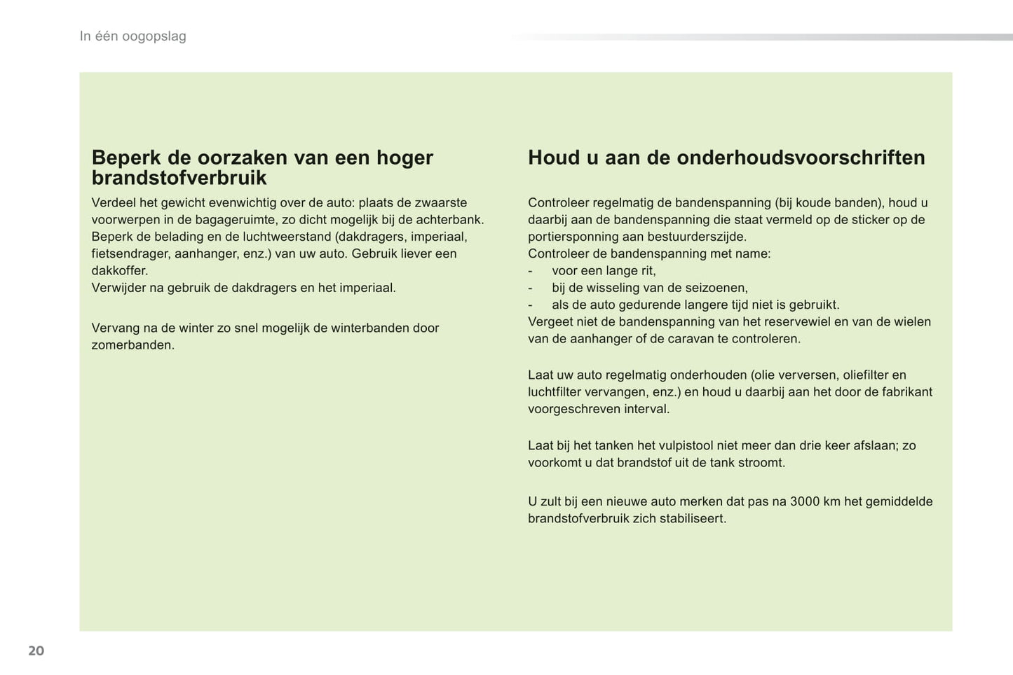 2013-2014 Peugeot 2008 Owner's Manual | Dutch