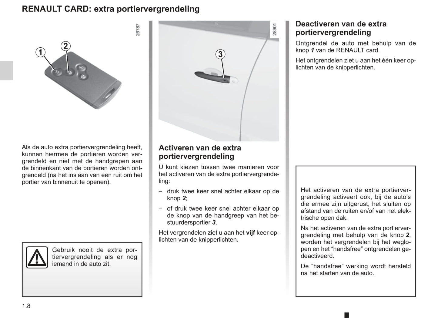 2011-2012 Renault Scénic Bedienungsanleitung | Niederländisch