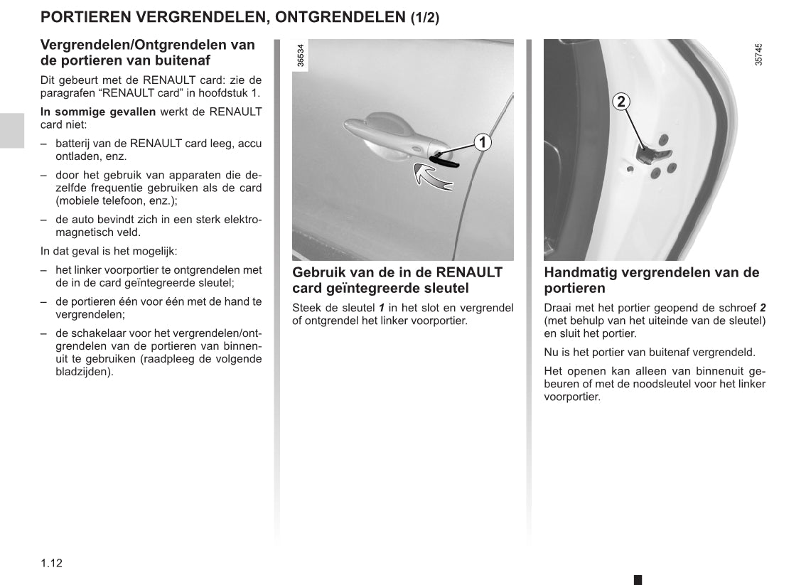 2015-2016 Renault Clio Bedienungsanleitung | Niederländisch