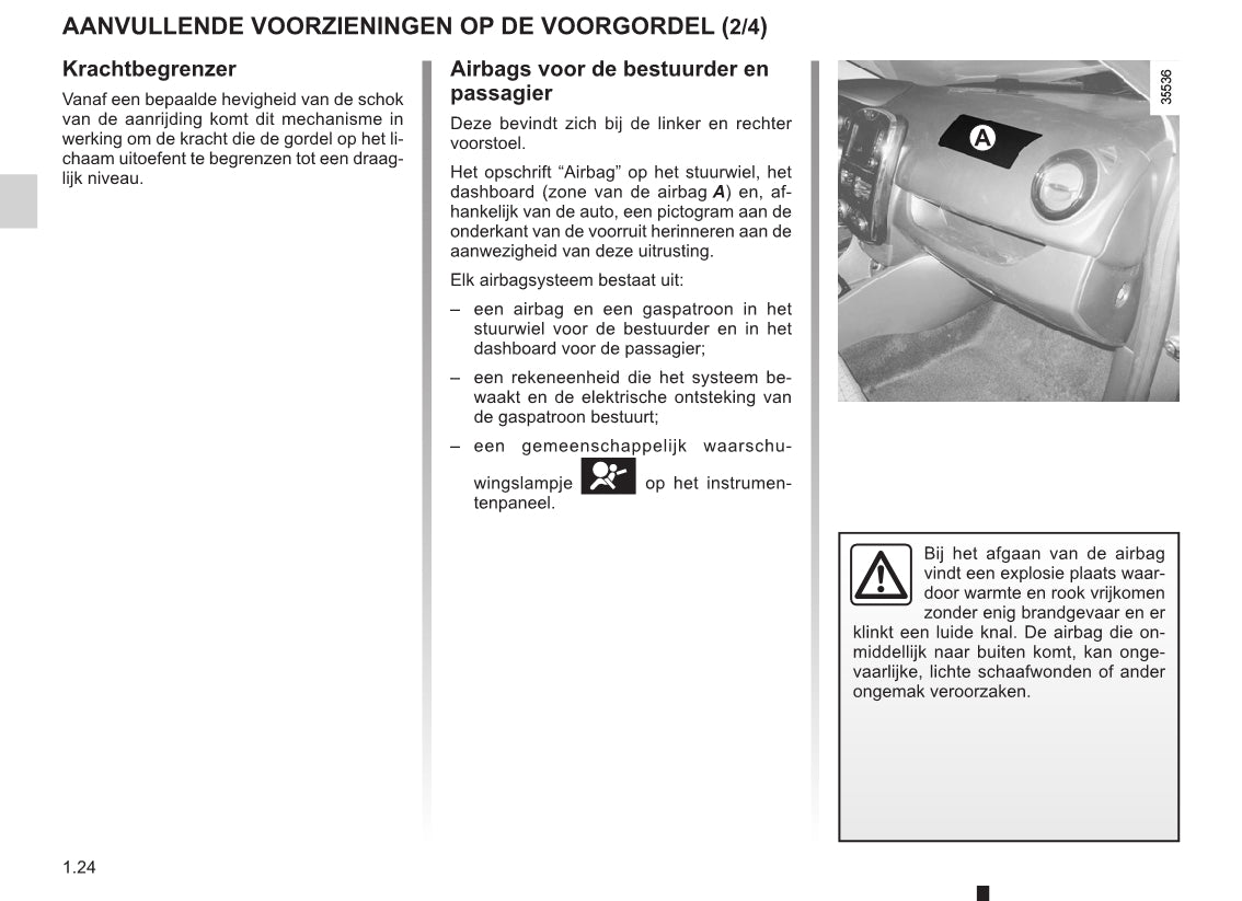2015-2016 Renault Clio Bedienungsanleitung | Niederländisch