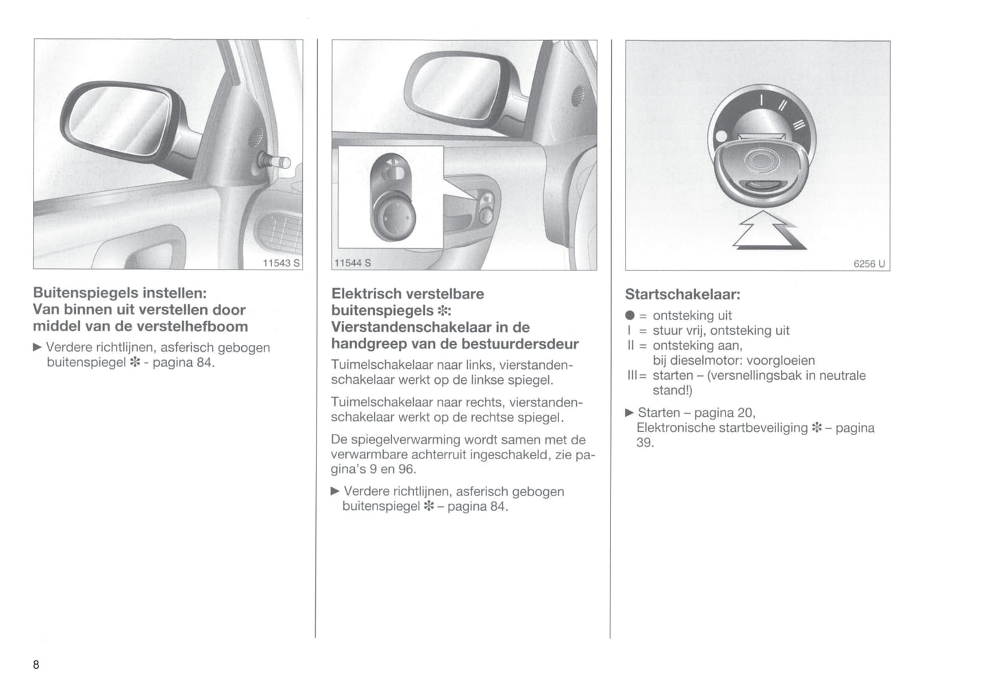 2000-2003 Opel Corsa Bedienungsanleitung | Niederländisch