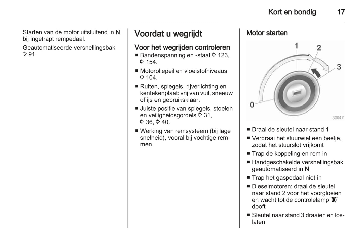 2005-2011 Opel Combo Owner's Manual | Dutch