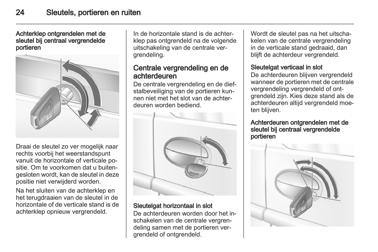 2005-2011 Opel Combo Owner's Manual | Dutch