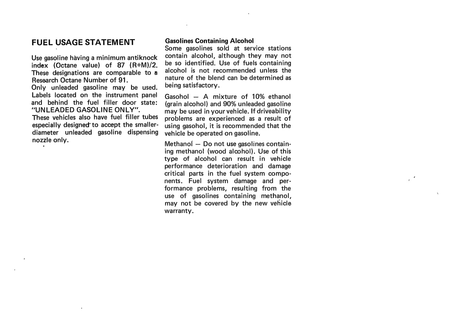 1989 Mitsubishi Montero Owner's Manual | English