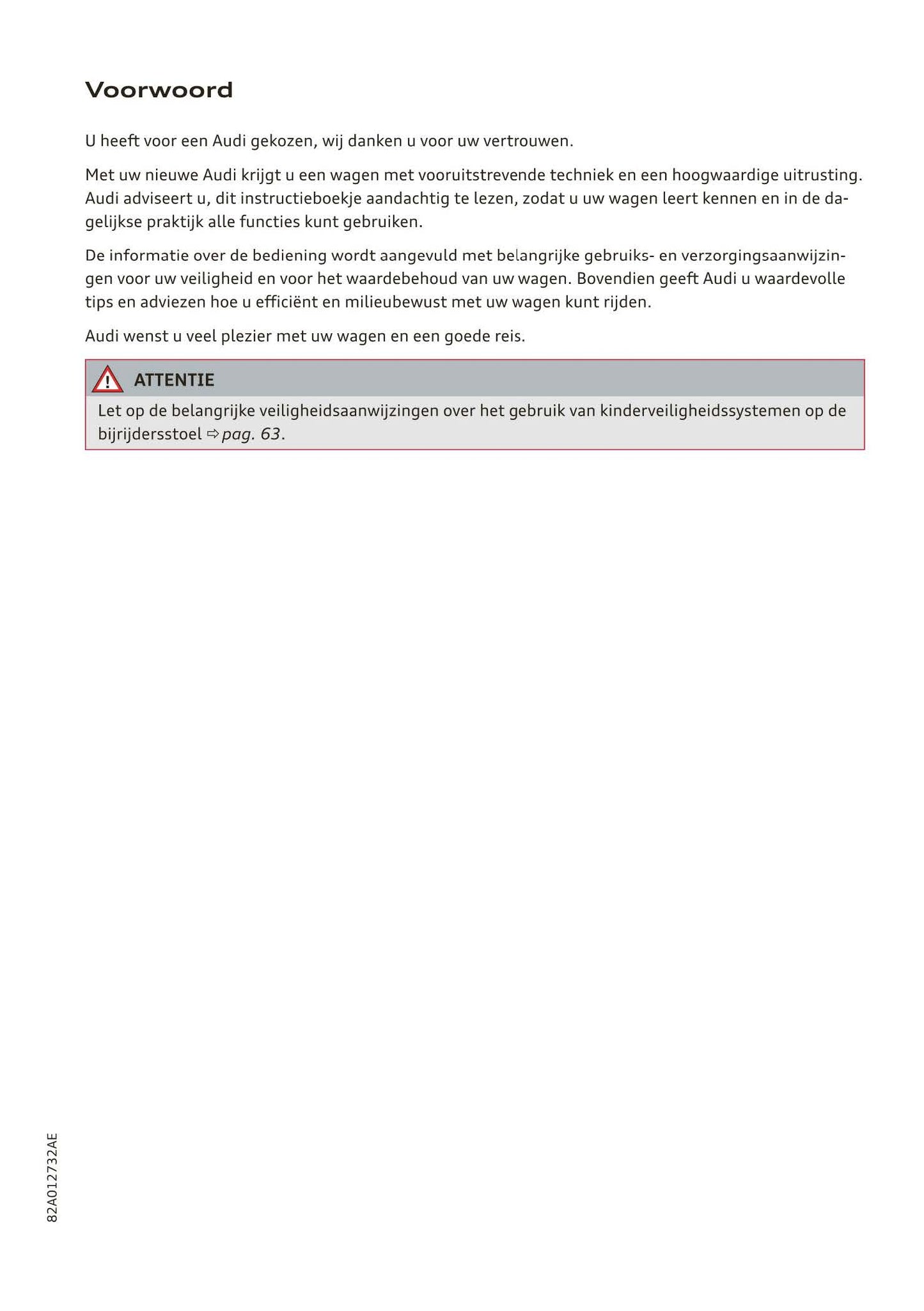 2018-2023 Audi A1 Sportback/A1 citycarver Owner's Manual | Dutch