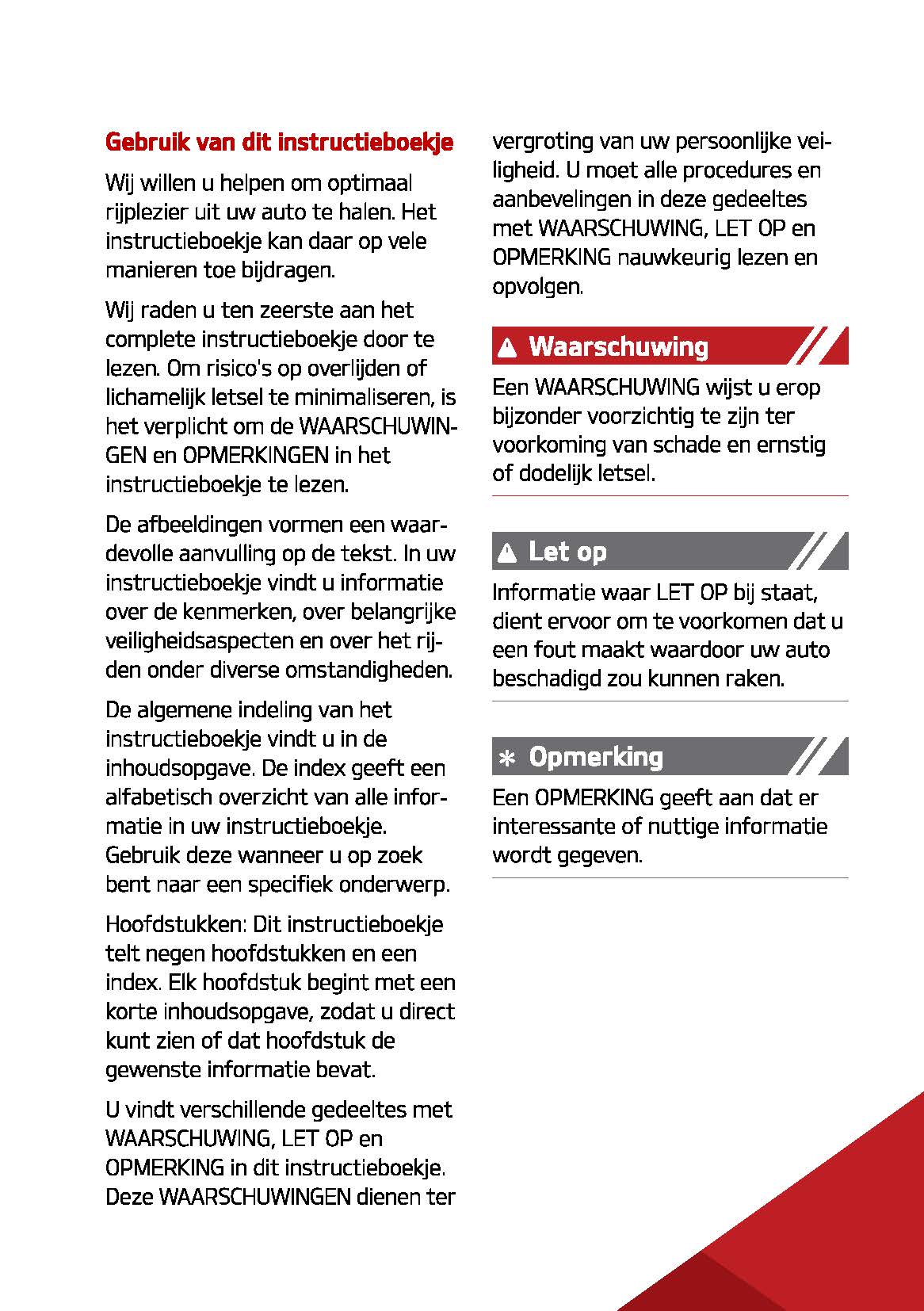 2020-2021 Kia Sorento Owner's Manual | Dutch