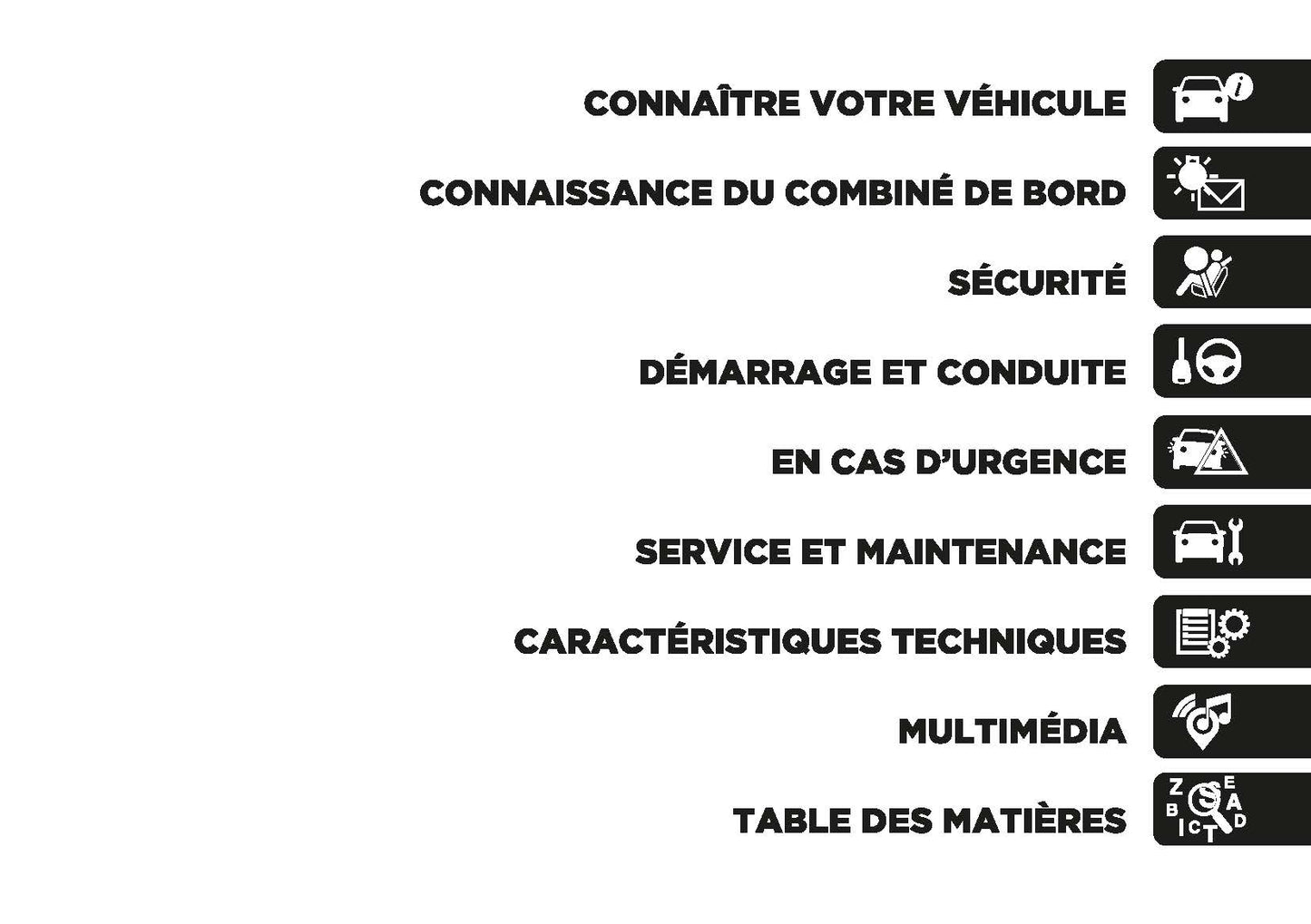2023-2024 Jeep Avenger Owner's Manual | French