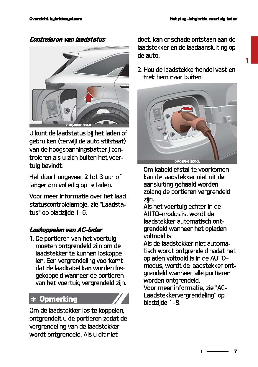 2020-2021 Kia Sorento Owner's Manual | Dutch