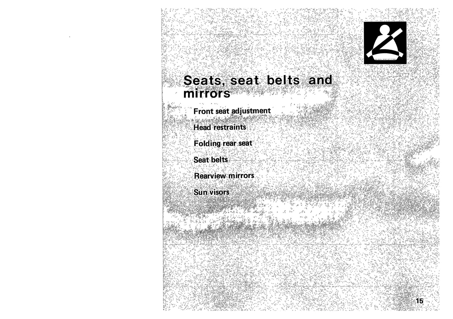1989 Mitsubishi Montero Owner's Manual | English