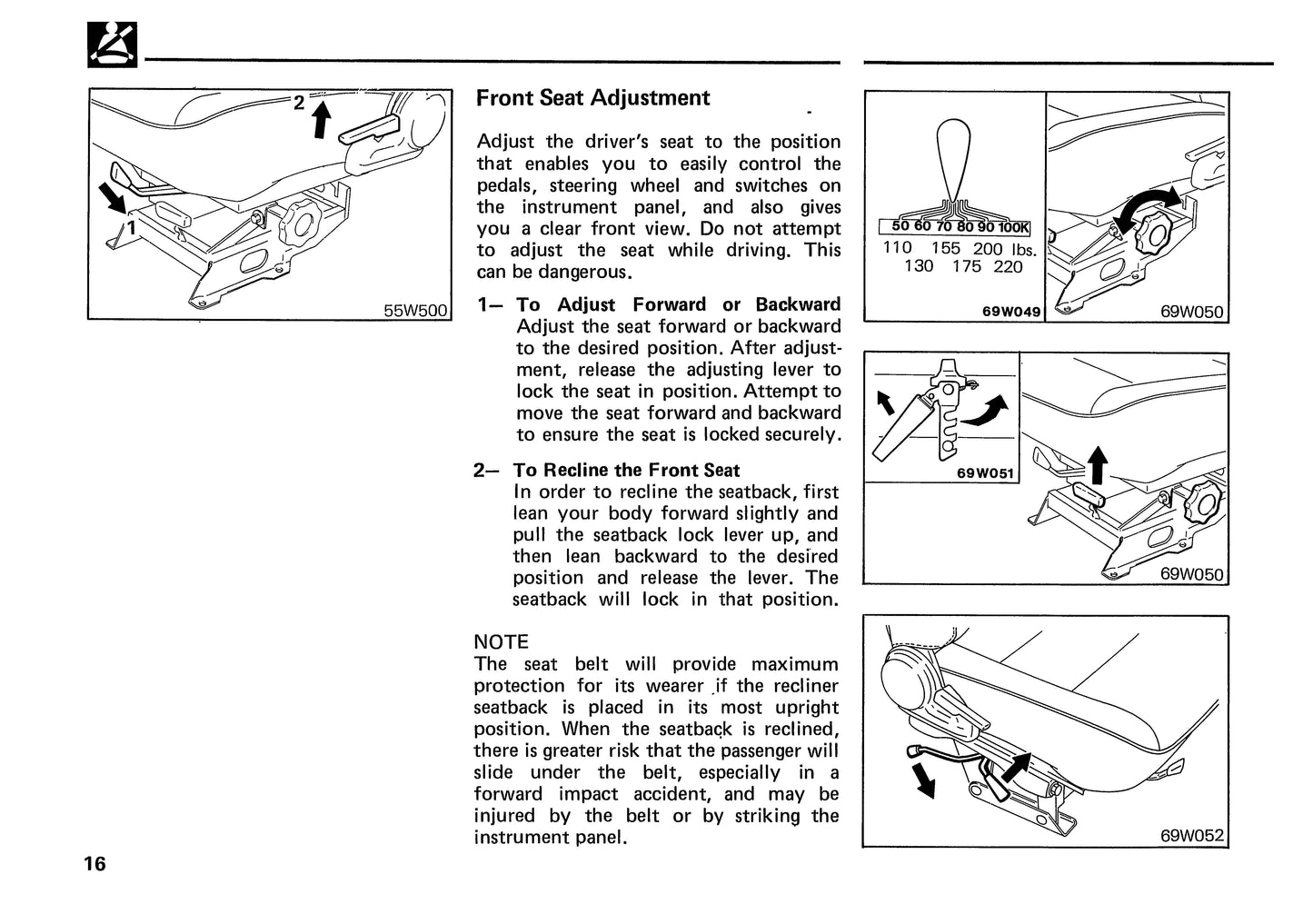 1989 Mitsubishi Montero Owner's Manual | English