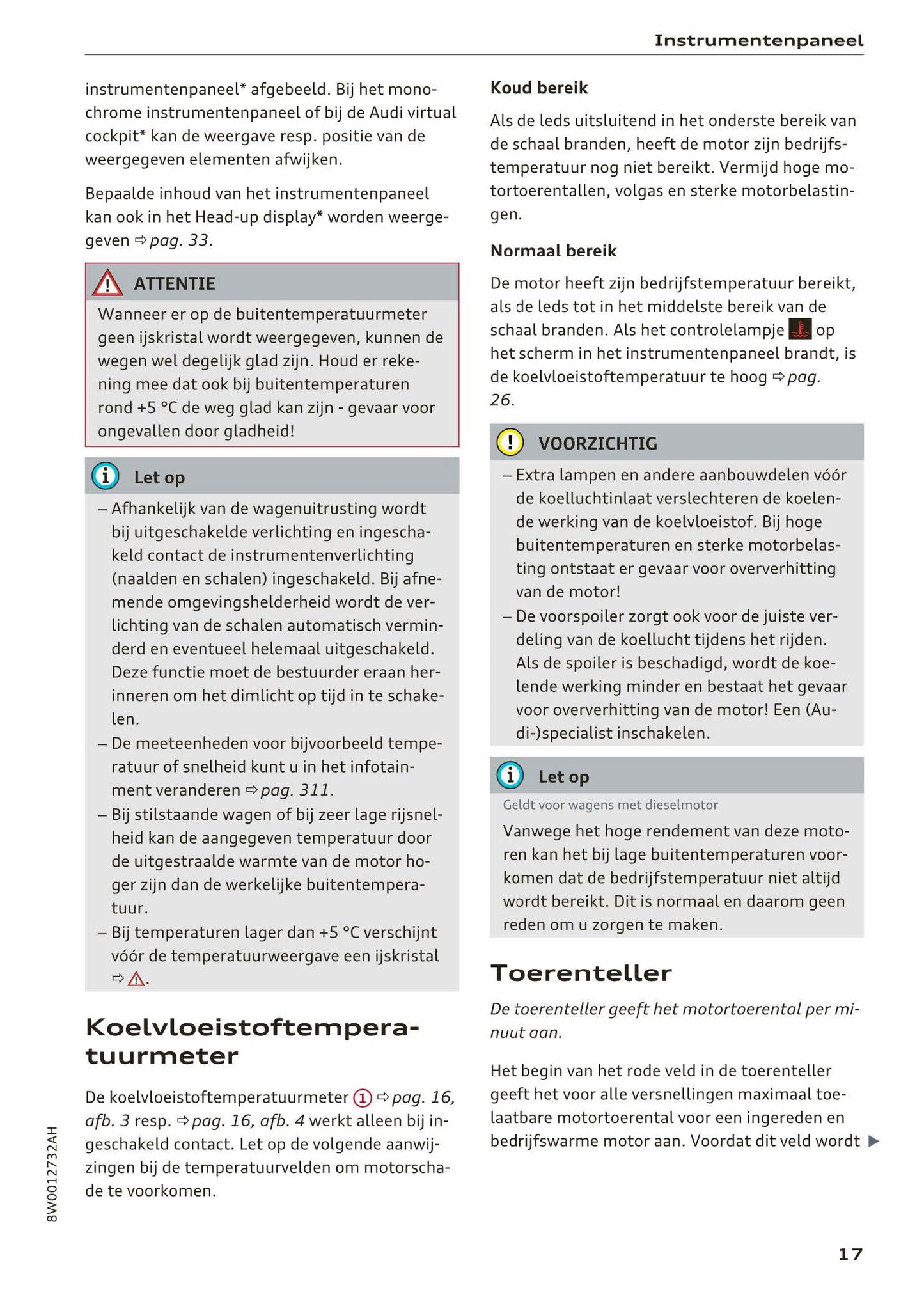 2018-2019 Audi A4/RS 4/S4 Owner's Manual | Dutch