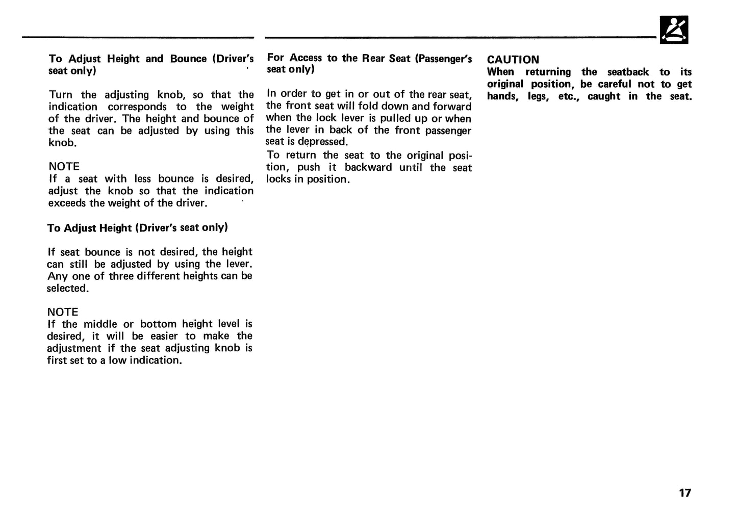 1989 Mitsubishi Montero Owner's Manual | English
