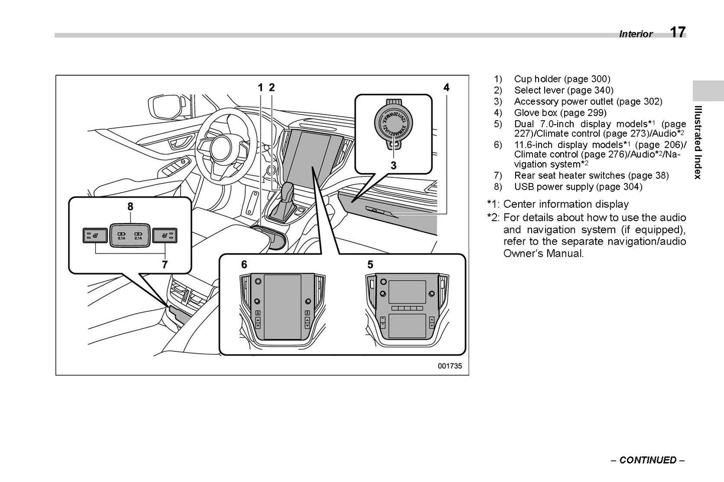 2020 Subaru Legacy/Outback Owner's Manual | English