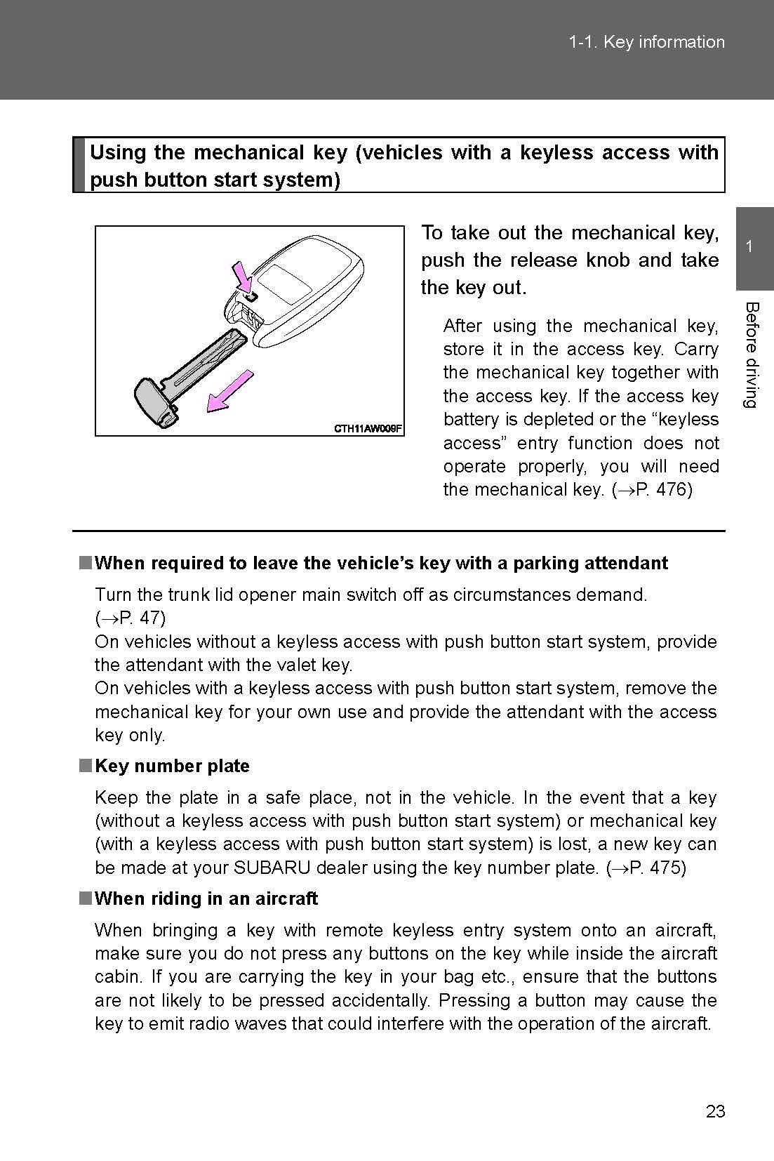 2018 Subaru BRZ Bedienungsanleitung | Englisch