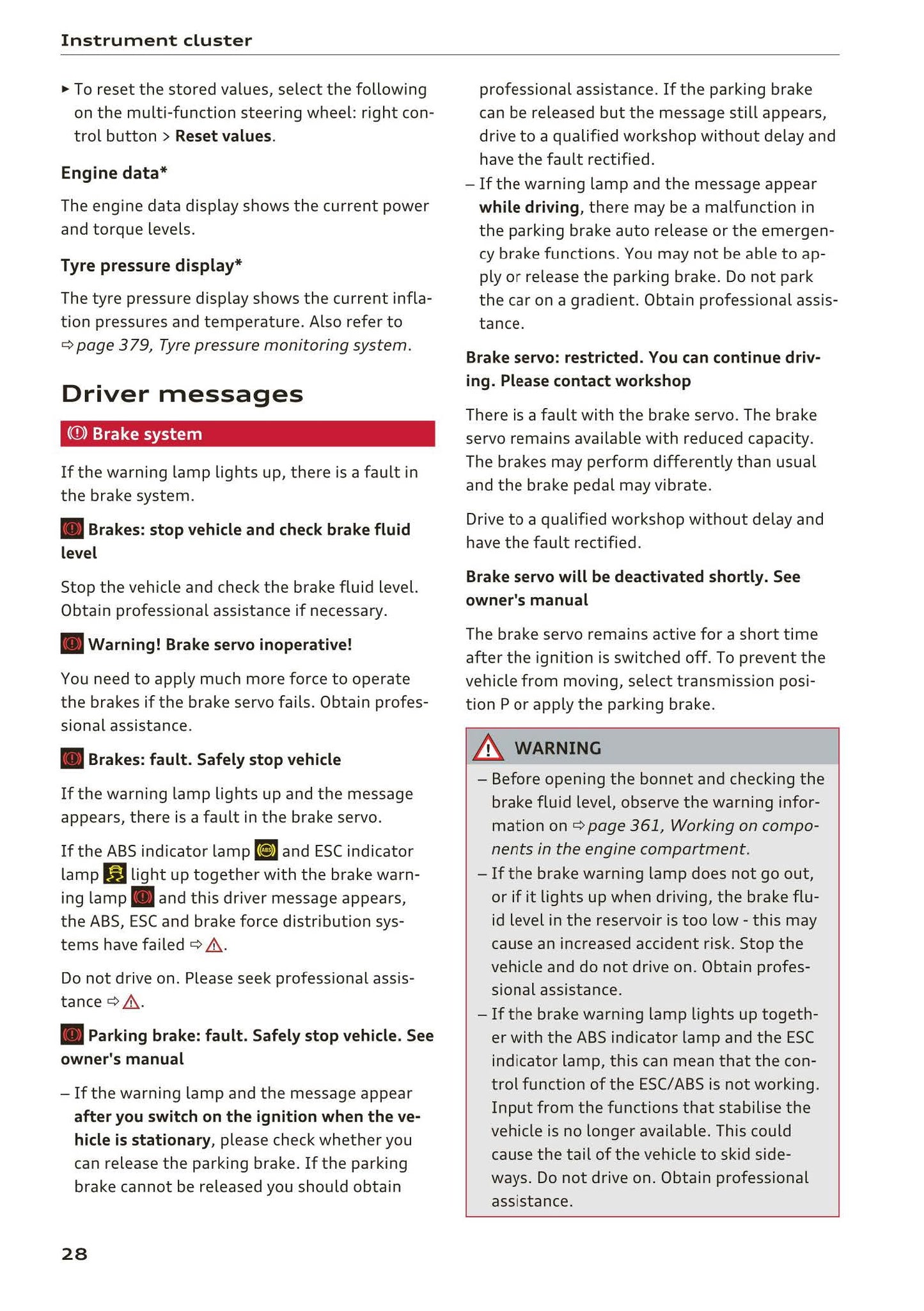 2016-2018 Audi A3/A3 Cabriolet/A3 Saloon/A3 Sportback/A3 Sportback e-tron/A3 Sportback g-tron/RS 3 Saloon/RS 3 Sportback/S3/S3 Cabriolet/S3 Saloon/S3 Sportback Owner's Manual | English