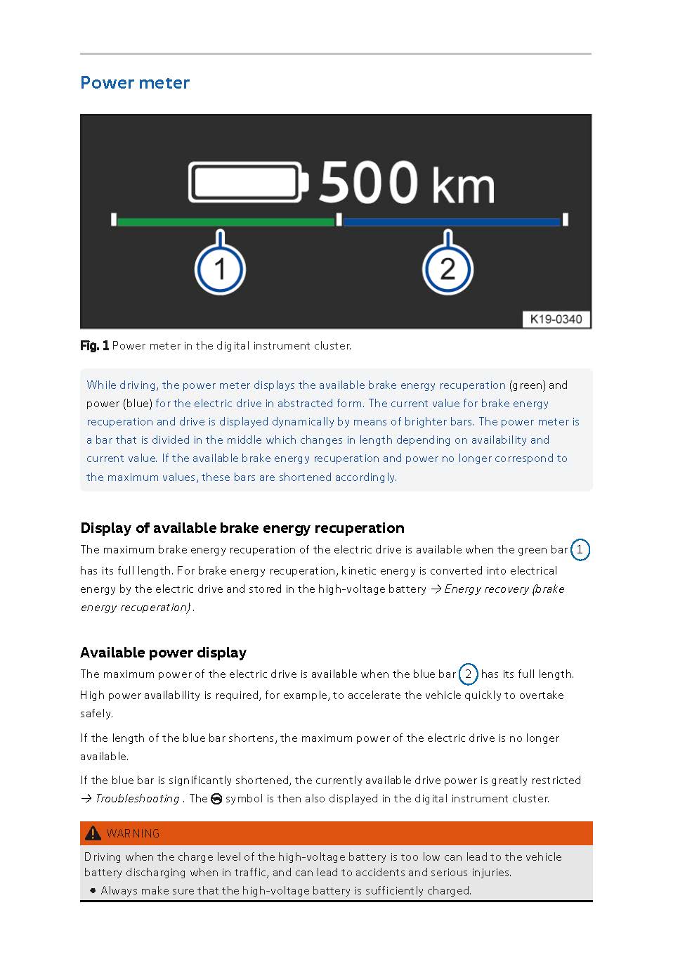 2020-2023 Volkswagen ID.3 Bedienungsanleitung | Englisch
