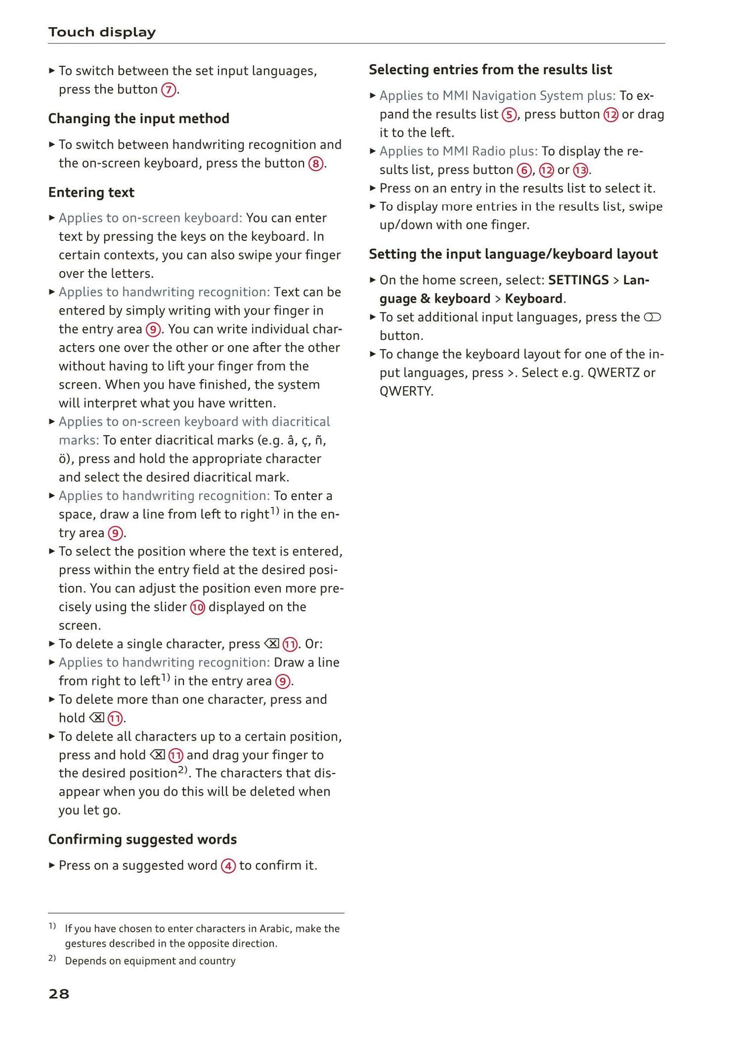 2018-2023 Audi Q3/Q3 Sportback/RS Q3/RS Q3 Sportback Owner's Manual | English