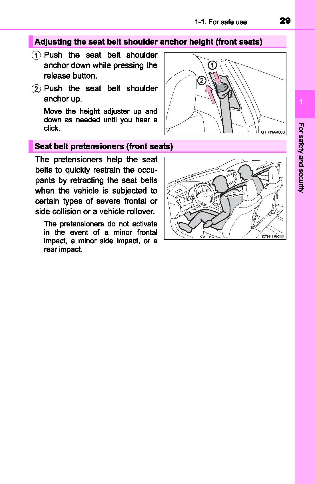 2017 Toyota Corolla Owner's Manual | English