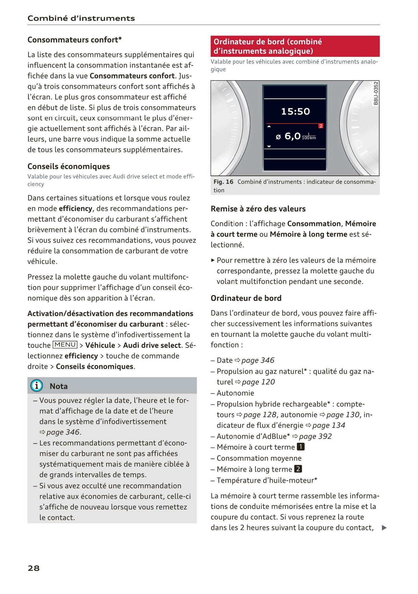 2016-2018 Audi A3/S3/RS 3 Owner's Manual | French