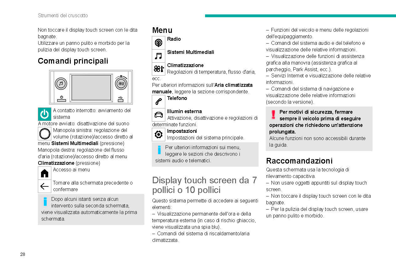 2021-2023 Peugeot 208/e-208 Bedienungsanleitung | Italienisch