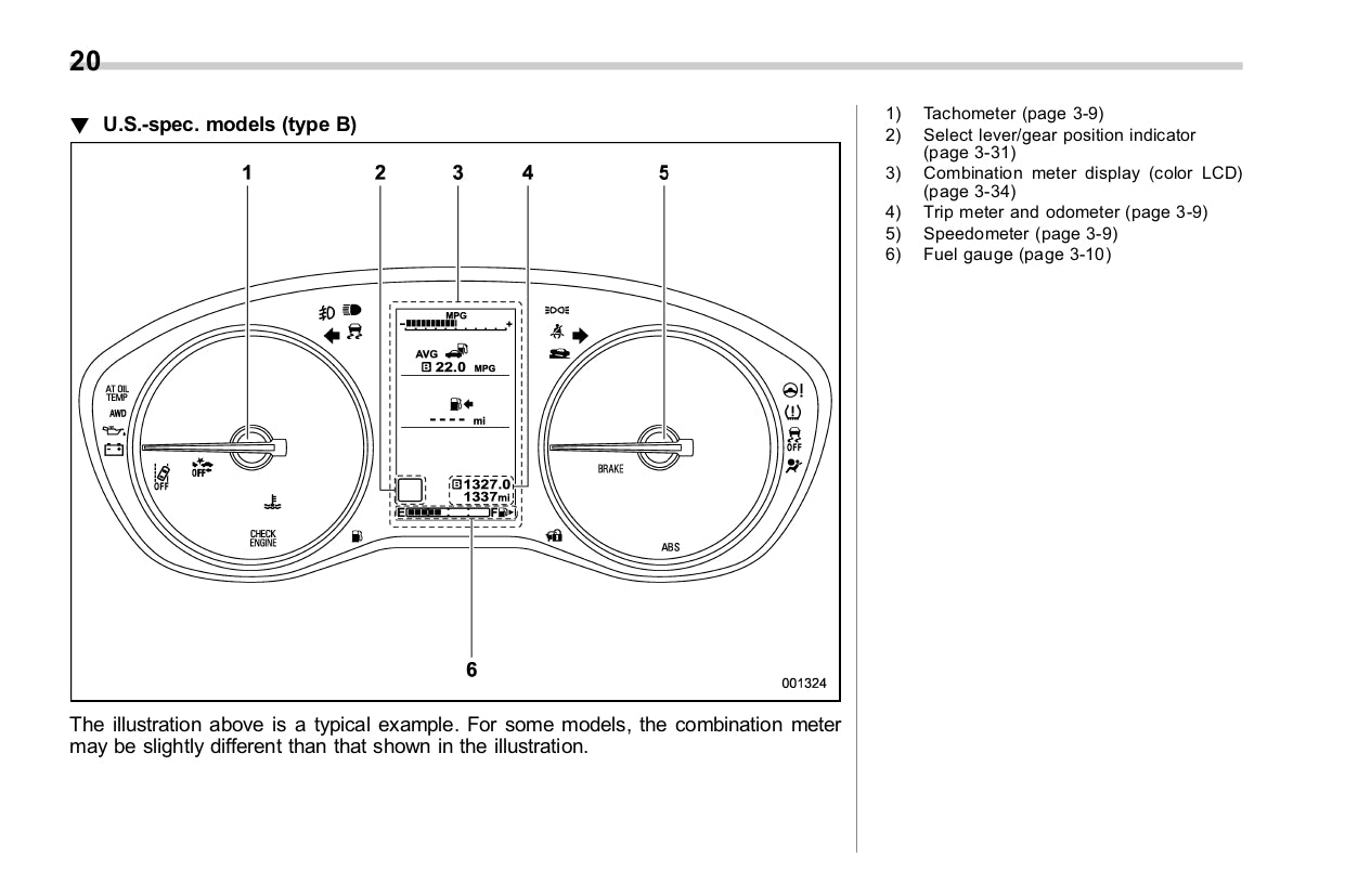 2017 Subaru Impreza Bedienungsanleitung | Englisch