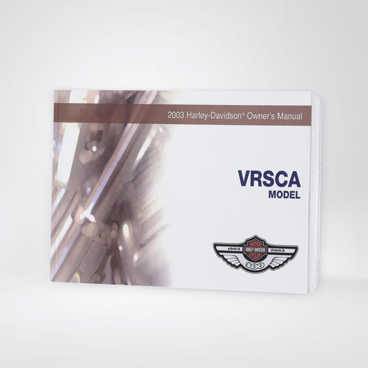 2003 Harley-Davidson VRSCA Owner's Manual | English