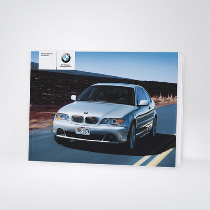 2006 BMW 3 Series/325Ci/330Ci Owner's Manual | English