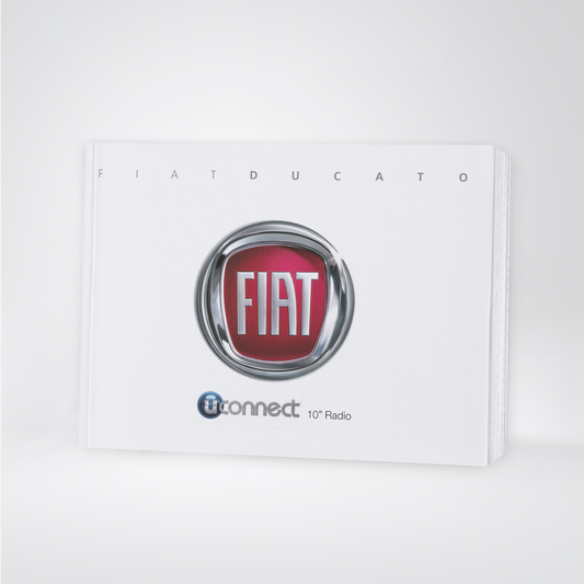 2023 Fiat Ducato UConnect 10inch Infotainment Manual | Dutch