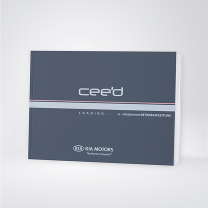 2021-2023 Kia Ceed Infotainment Manual | German