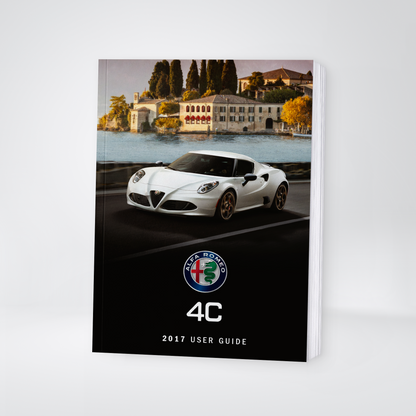 2017 Alfa Romeo 4C Owner's Manual | English