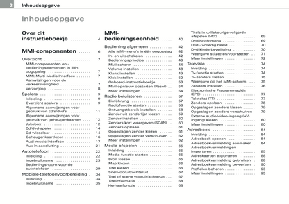 2008-2010 Audi MMI Navigation Plus Infotainment Manual | Dutch