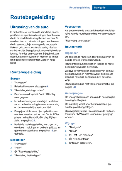 2015 BMW 4 Series Infotainment Manual | Dutch