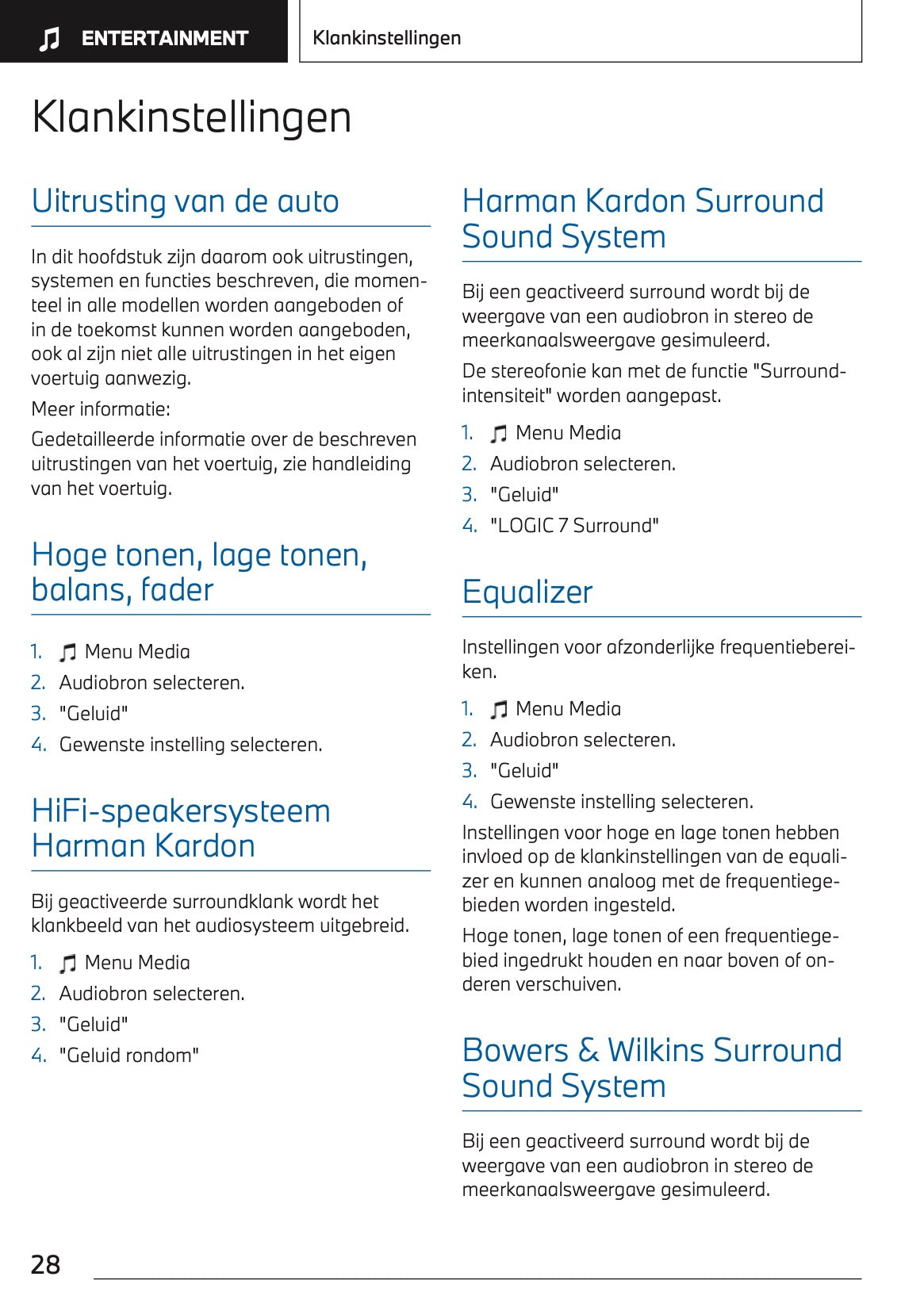 2023-2024 BMW X1 Plug-in-Hybrid Infotainment Manual | Dutch