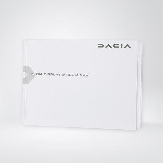 2024-2025 Dacia Media Display Media Nav Infotainment Anleitung | Deutsch Französisch Niederländisch Italienisch