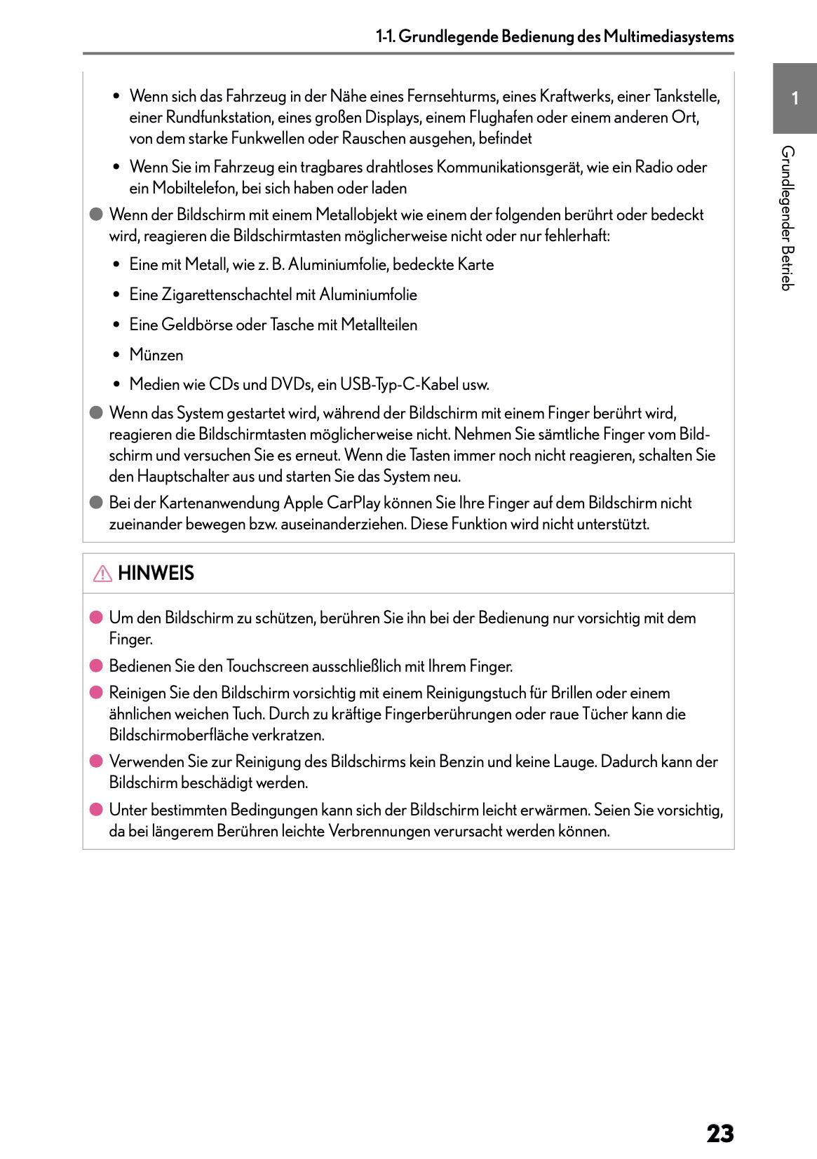 2025-2026 Lexus LBX Navigation Anleitung | Deutsch