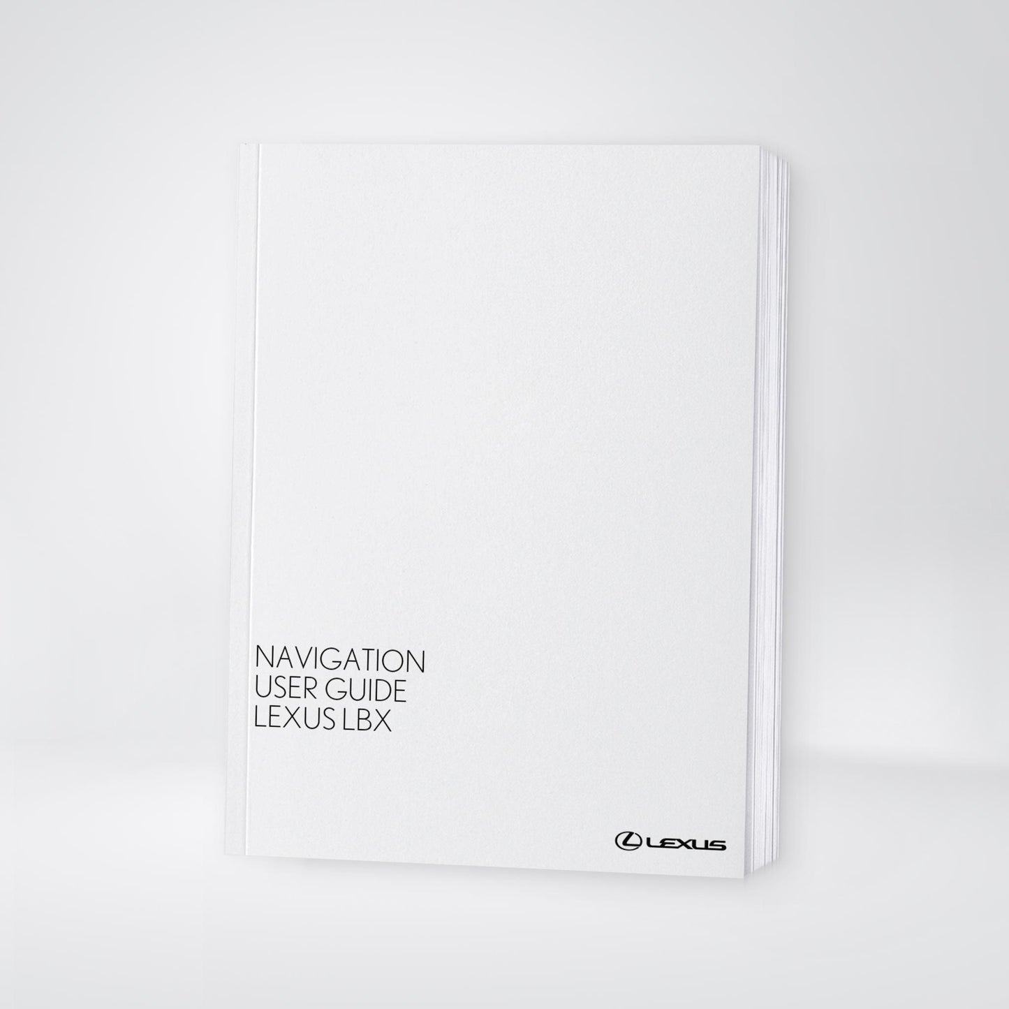 2025-2026 Lexus LBX Navigation Manual | English