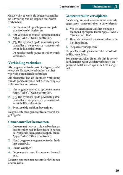 2025-2026 Mini Cooper Infotainment Manual | Dutch