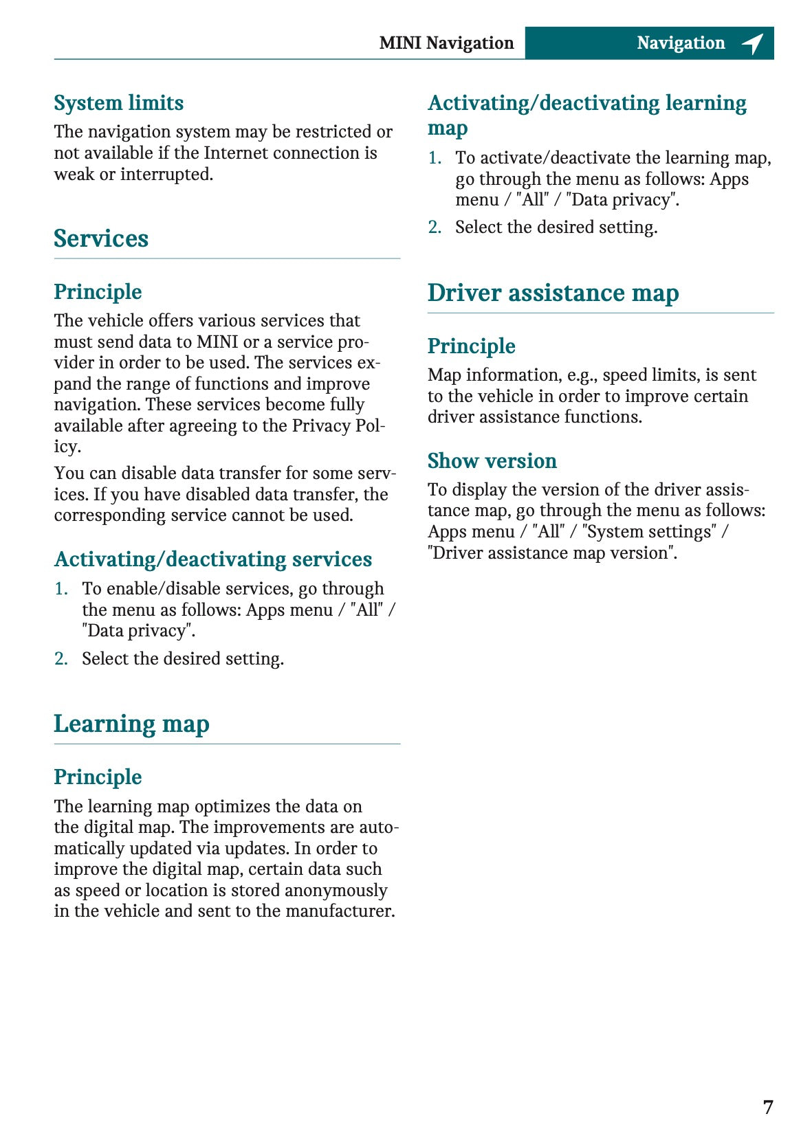 2026 Mini Cooper Convertible Infotainment Manual | English US