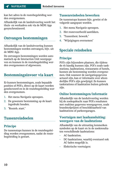 2024 Mini Countryman Electric Infotainment Manual | Dutch
